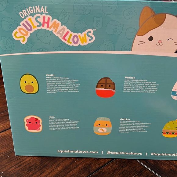 SQUISHMALLOWS 8 pack gift set Includes eight 5” SQUISHMALLOWS Stocking stuffers! - Picture 4 of 10